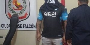 Detienen en Falcón a hincha de Racing con arma de fuego, drogas y alcohol