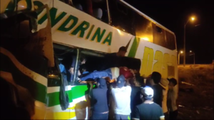 Accidente en Benjamín Aceval: Hipótesis de la Fiscalía apunta a impericia del chofer - Megacadena - Diario Digital