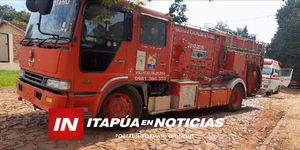 PRINCIPIO DE INCENDIO EN ESCUELA DE MAYOR OTAÑO - Itapúa Noticias