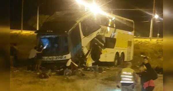 La Nación / Ruta PY09: aseguran que la zona del accidente se encuentra debidamente señalizada