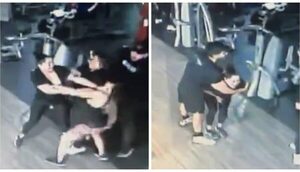 Doña arrancó con un mordisco el meñique de su compa de gym por una máquina
