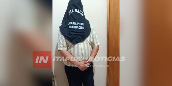 DETIENEN A FUNCIONARIO DEL COL. TÉCNICO POR PRESUNTA PORNOGRAFÍA RELATIVA A NIÑOS - Itapúa Noticias