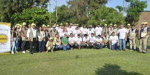 Frente interinstitucional presidió minga ambiental contra el dengue en 100 manzanas de Barrio Obrero - .::Agencia IP::.