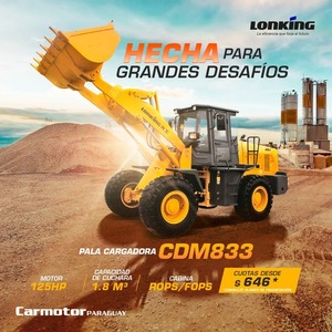 Lonking presenta su Pala Cargadora CDM833 - Amigo Camionero