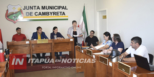 CONCEJALES DE CAMBYRETÁ SE COMPROMETEN A APOYAR PROYECTOS DEL EJECUTIVO - Itapúa Noticias