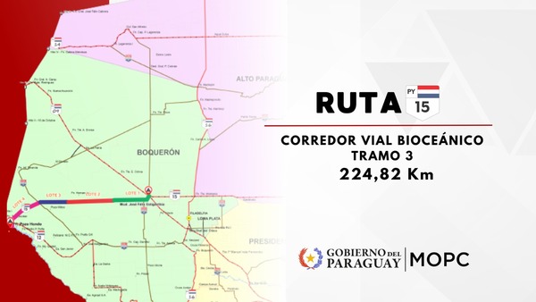 Orden de inicio de obras para el tercer tramo del Corredor Bioceánico en marcha - Amigo Camionero