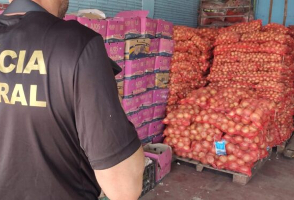 Requisan 6 toneladas de cebolla en un depósito cerca del Puente de la Amistad