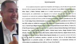 Imputación atribuye a Miguel Prieto un perjuicio superior a los G 305.000.000