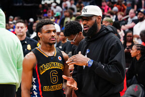 Versus / Bronny, el hijo de LeBron, entrará en el draft de la NBA