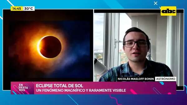 Video: eclipse solar del 8 de abril 2024 - Ensiestados - ABC Color