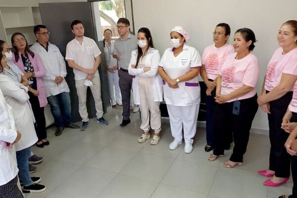 Mejoras en área de enfermería del pabellón oncológico del Hospital Regional de Pedro Juan Caballero