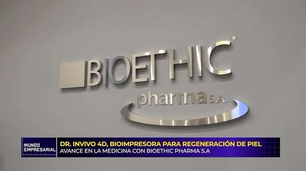 Video: Dr. INVIVO 4D, la primera bioimpresora para regeneración de piel - Mundo empresarial - ABC Color