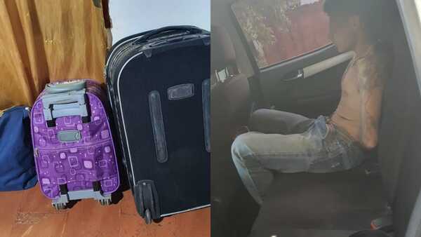 Sorprenden a hombre supuestamente intentando hurtar en una vivienda
