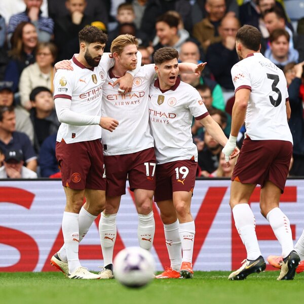 Versus / Manchester City golea al Crystal Palace y toma liderato de la Premier League