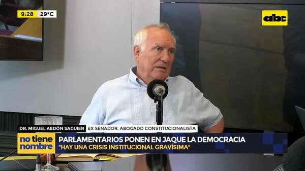 Restitución de fueros a procesados: “ataca los fundamentos de la República” - ABC TV - ABC Color
