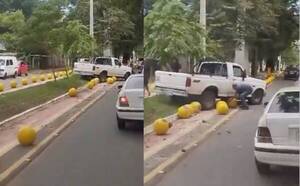 [VIDEO] ¡No puede seeeerrr! Otra camio quedó por las bolas de Sanlo