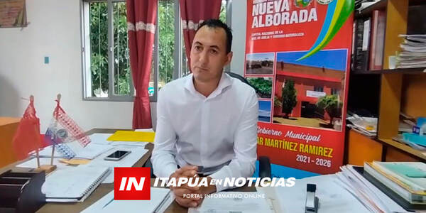 MUNICIPALIDAD DE NVA. ALBORADA PROMUEVE EL DEPORTE CON EL PROYECTO DE UNA NUEVA PISTA DEPORTIVA - Itapúa Noticias