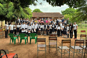 “Crecer Sonriendo” llega a niños de Piribebuy con consultas bucales - .::Agencia IP::.