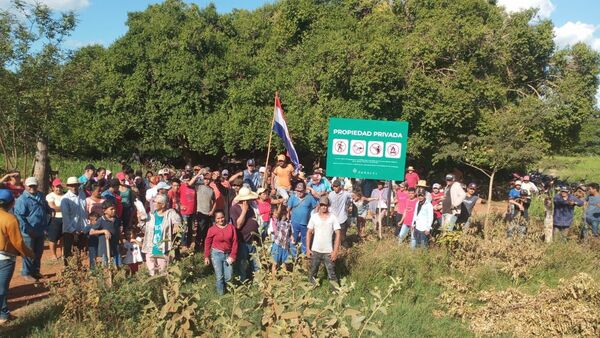 Sin Tierras de Puentesiño insisten que fincas ocupadas por  PARACEL son públicas