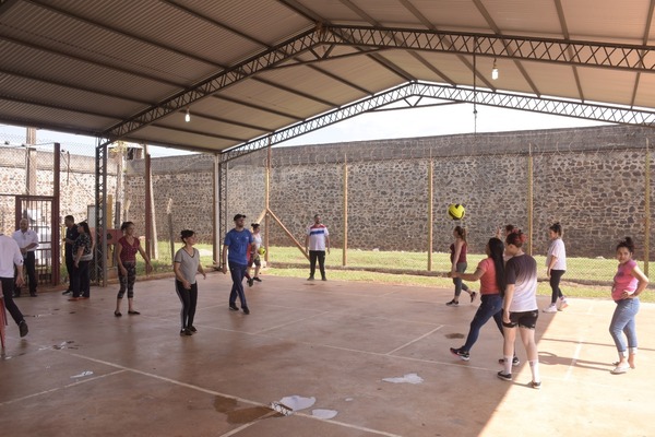 Deporte y recreación en penitenciaría de Itapuá de la mano de «Sumar» - ADN Digital