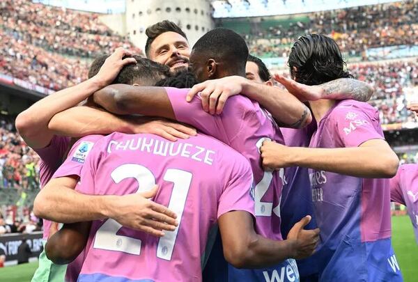 Milan apura sus pocas opciones de cazar al Inter, Roma se lleva el derbi - Fútbol - ABC Color