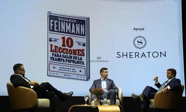 Periodista Eduardo Feinmann presentó libro “10 lecciones para salir de la trampa populista”