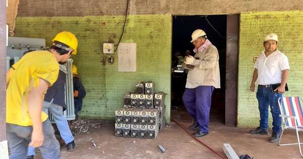 La Nación / La Ande interviene granja mineradora con conexión ilegal