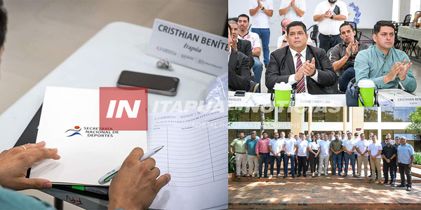 BUSCAN PROMOVER EL DEPORTE EN ITAPÚA CON APOYO DEL GOBIERNO NACIONAL - Itapúa Noticias