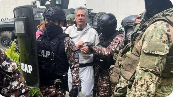 Diplomáticos mexicanos saldrán de Ecuador tras ruptura de relaciones - ADN Digital