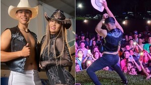 “Marilino” alborotó a laschi con su baile hot