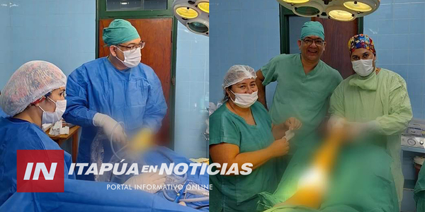 NUEVAS CIRUGÍAS TRAUMATOLÓGICAS SON UN ÉXITO EN HOHENAU - Itapúa Noticias