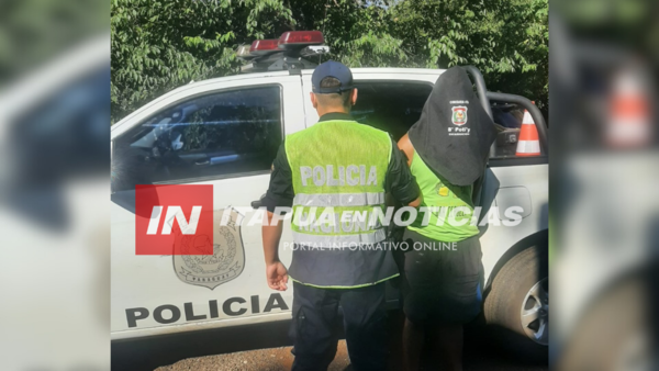 POLICÍA CAPTURÓ A PRESUNTO LADRÓN EN EL CENTRO DE ENCARNACIÓN - Itapúa Noticias
