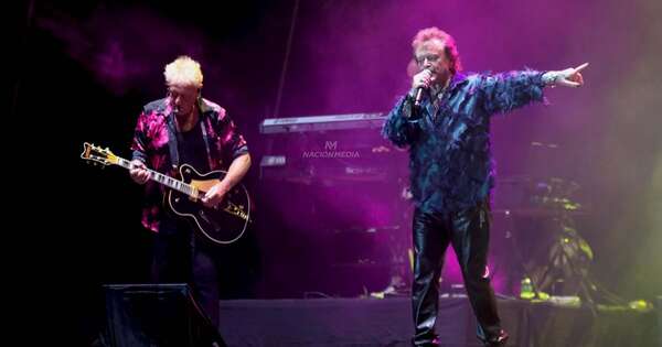 La Nación / Air Supply le cantó al amor y celebró 50 años de trayectoria en Asunción