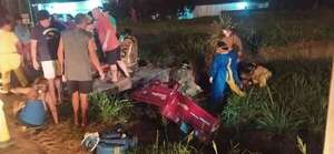 Accidente de tránsito en Ñemby: automóvil atropelló a un motocarro y mató a tres de sus ocupantes - Policiales - ABC Color