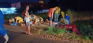 Terrible accidente desmembra una familia: tres personas que iban en motocarro fallecieron