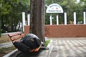 Plaza Italia: inseguridad se apodera del lugar de nuevo - Nacionales - ABC Color