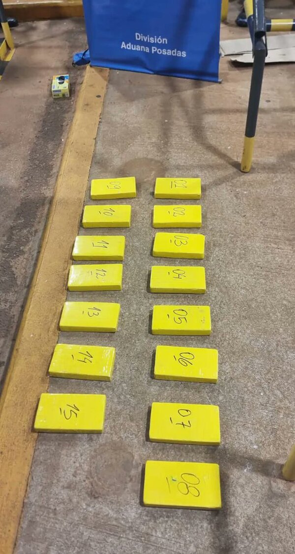 Por tráfico de cocaína detienen a paraguayo en Posadas