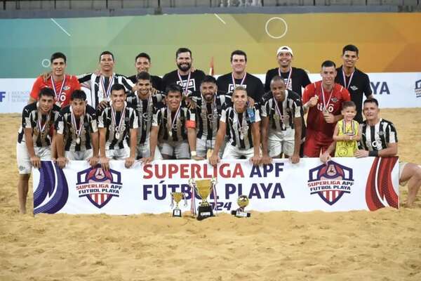 Fútbol playa: Libertad acaparó las tres etapas - Polideportivo - ABC Color