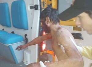 Recolector de latitas fue atacado por un guardia de seguridad - Noticiero Paraguay