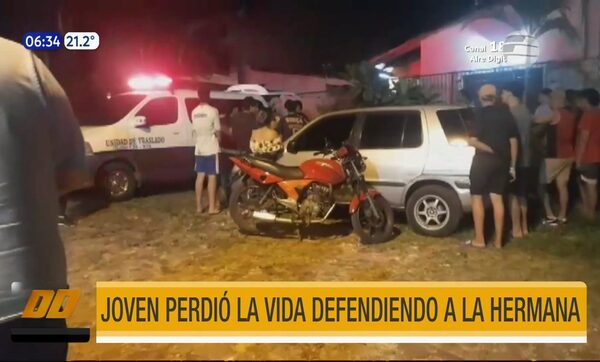 Joven perdió la vida defendiendo a su hermana | Telefuturo