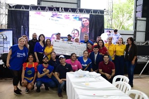 Festival y comilona "Todos por CENADE" junta más de Gs. 30.000.000.