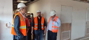 Soroka encabeza comitiva de senadores que busca garantizar equipamiento del Gran Hospital del Sur