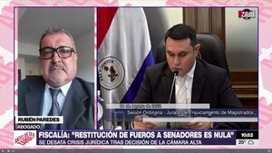 Devolución de fueros a senadores es ilegal, dice abogado - Megacadena - Diario Digital