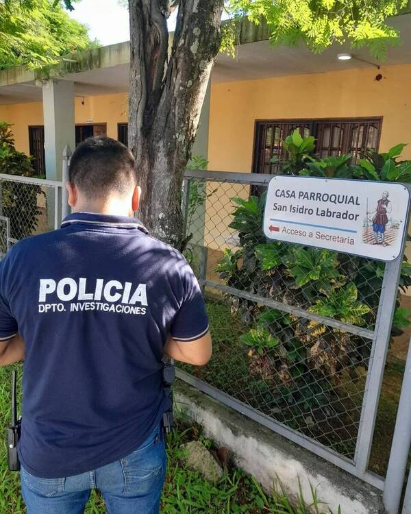 ¡Dios mío! Ni los pa'i se salvan de los delincuentes: pelaron casa parroquial