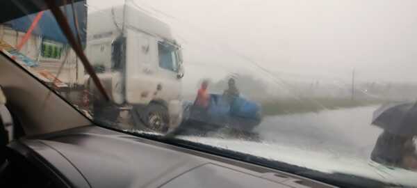CHOQUE DE VEHÍCULOS EN MBOCAYATY