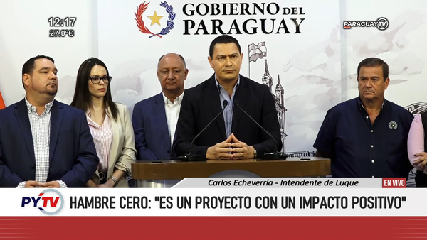 Hambre Cero será fundamental para aumentar cobertura actual del 6%, destaca intendente de Luque - .::Agencia IP::.