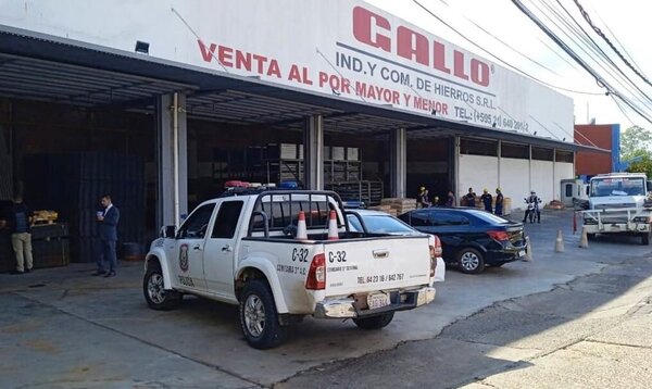 Asaltan sucursal de fábrica de hierros en Luque y se llevan más de G. 70 millones - Radio Imperio 106.7 FM