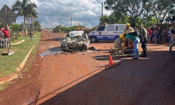 Hombre muere en violento accidente 