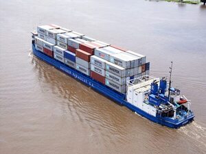 Navieras paraguayas pagarán tarifa intermedia - La Tribuna
