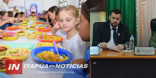 DENNIS FRAULOB MANIFESTÓ QUE LA EMPRESA ADJUDICADA PARA EL ALMUERZO ESCOLAR PRESENTA IRREGULARIDADES - Itapúa Noticias